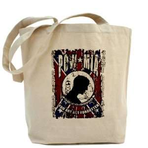  Tote Bag POWMIA All Gave Some Some Gave All on Rebel Flag 