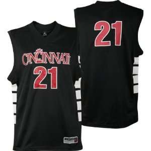  Cincinnati Bearcats Black Replica Basketball Jersey by 