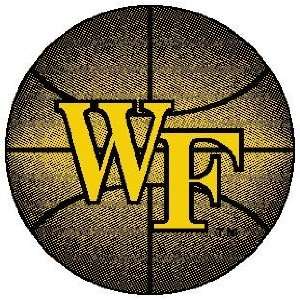  Wake Forest Basketball Rug 4 Round