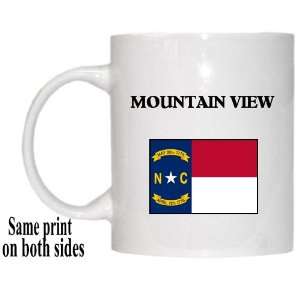  US State Flag   MOUNTAIN VIEW, North Carolina (NC) Mug 