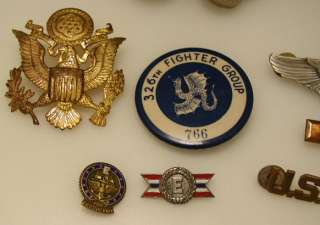 VINTAGE US AIR FORCE ACADEMY NAVY WWII PIN DOLL MILITARY LOT  