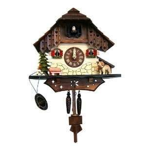    Black Forest Musical Cuckoo Clock with Wood Chopper