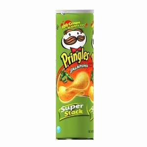 Pringles Jalapeno Superstack 6.38 oz. (Pack of 3)  Grocery 