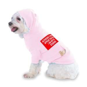   STEROIDS Hooded (Hoody) T Shirt with pocket for your Dog or Cat LARGE