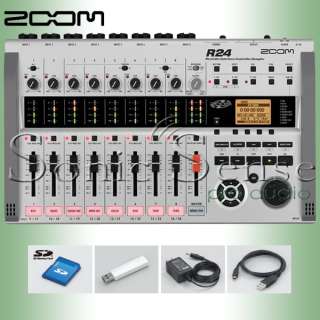 Zoom R24 24 Channel/Track Digital Recorder R 24  