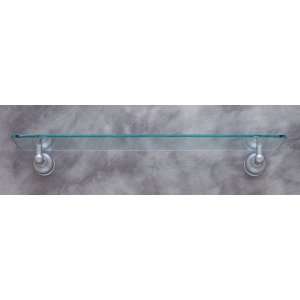 JVJHardware 23911 Liberty 22 in. Glass Shelf Concealed Screw   Matte 