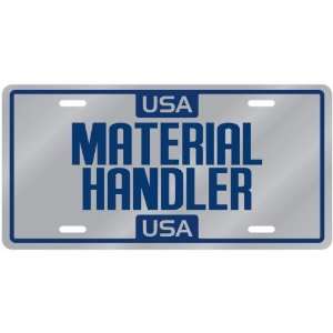 New  Usa Material Handler  License Plate Occupations  