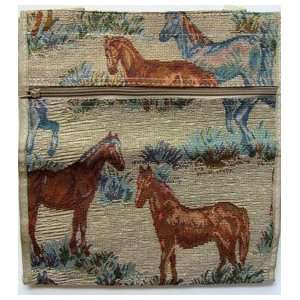  Designer Horse Lover Tapestry Shopping Tote Bag 