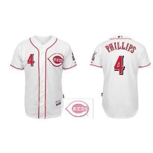   Jerseys Brandon Phillips White Cool Base Jersey (ALL are Sewn On