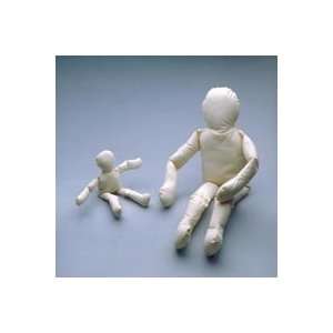  12 Muslin Doll   Bleached Toys & Games