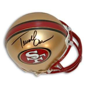   Owens Signed Mini Helmet   San Francisco 49ers