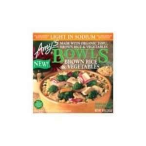 Amys Bowl Light Salt Brown Rice/veg, 10 Oz (Pack of 12)  