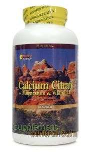Natures Science Calcium Citrate + Mag & Vit D 60 caps  