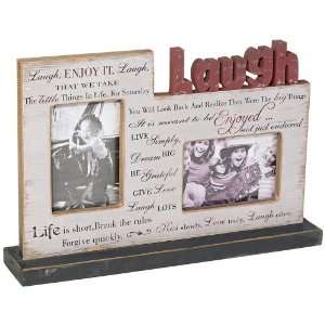  Laugh Collage Wooden Picture Frame