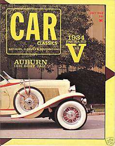 CAR CLASSICS Magazine   Antiques, Classics, Restoration  