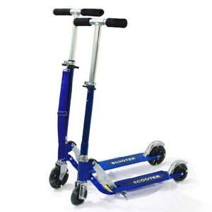   skating scooters / damping / PU flash wheel(blue)