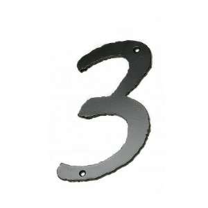  Handmade Forged Iron House number 3
