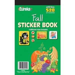 Eureka EU 60952 Sticker Book Fall 528/pk