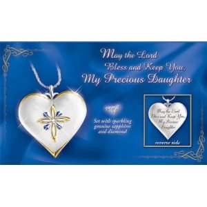  My Blessed Daughter Pendant/ Bradford Exchange Collectible 