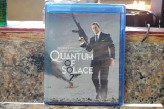 007 James Bond in Quantum of Solace (Blu ray Disc, 2009) Brand New 
