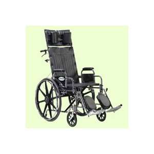  Drive Medical Sentra Reclining Wheelchair with Detachable 