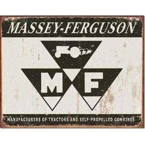  Tin Sign  Massey Ferguson Logo