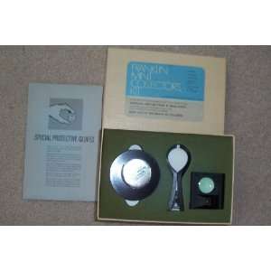 Franklin Mint Collectors Kit (coin tongs, lumaviewer, protective 