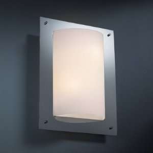  Framed Fusion Rectangular 4 Sided Wall Sconce Shade Color 