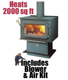 Flame XTD 1.9 Large Steel Woodburning Stove 93348CF  