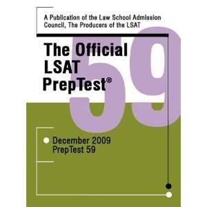   LSAT Preptest 59 [Paperback] Law School Admission Council Books