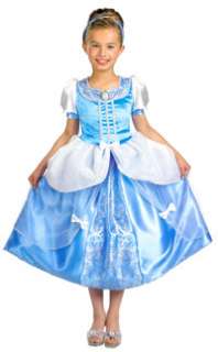 DISNEY Princess Cinderella Deluxe Child Costume 7  8  