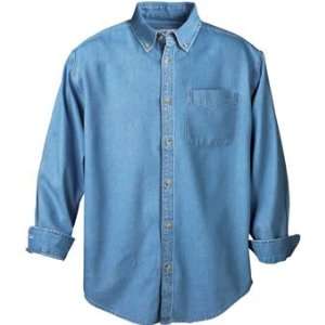    Augusta Sportswear Denim Long Sleeve Shirt 8700
