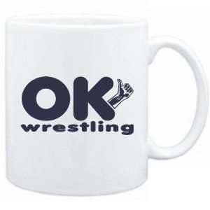  New  Ok , I Am Wrestling  Mug Sports