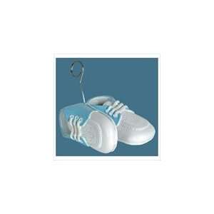  Baby Shoes Photo/Balloon Holder   Blue Toys & Games