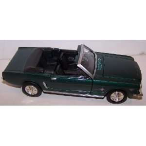   Diecast 1964 1/2 Ford Mustang Convertible in Color Green Toys & Games