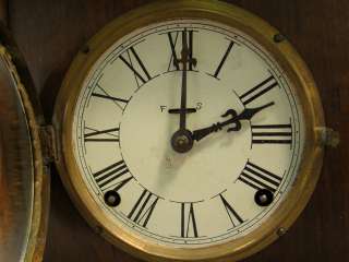19thC Antique VICTORIAN Old WOOD Fireplace MANTLE Parlor CLOCK  