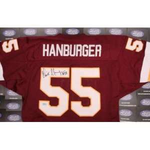Chris Hanburger Signed Football jersey (Washington Redskins)