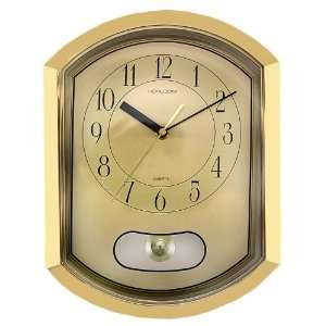  Timekeeper Products LLC 12 1/2 By  9 Inch Gold Pendulum Clock 