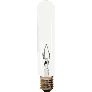   15 Watt 102 Lumen Specialty T6 Incandescent Light Bulb, Crystal Clear