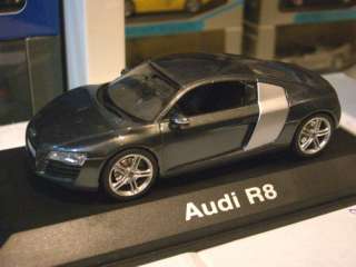 43 Schuco Audi R8 (Grey) diecast  