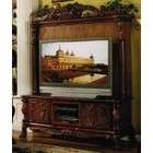 Acme Traditional Style Flat Screen TV Stand in Cherry Finish