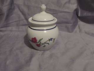 Lenox Casual Images Rose Garden Sugar Bowl with Lid  