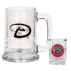Boelter MLB Plastic Pint Cup (4 Pack)   Arizona Diamondbacks