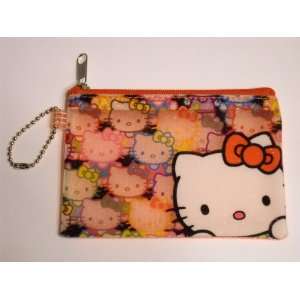  Hello Kitty Coin Keychain Purse with Zipper Everything 