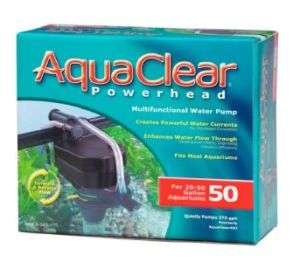 AquaClear 402 Aquarium Powerhead Water Pump 50 Gal A565  