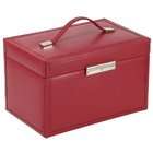Wolf Designs 356914 Queens Court Crimson Large Jewelry Boxes