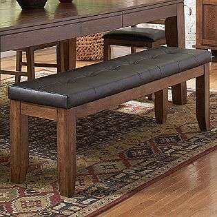 Bench in Dark Brown Finish  Oxford Creek For the Home Accent Benches 
