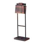 Kenroy Home Crimmins One Light Desk Lamp in Vintage Copper