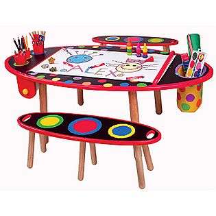 Super Art Table  Alex Toys & Games Arts & Crafts Easels & Art Desks 