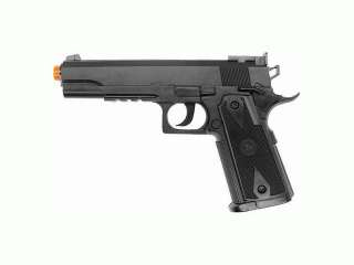   Black WG RIS Rails WinGun 1911 CO2 Gas Airsoft Pistol Hand Gun  